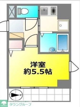 コアパレス常葉6の物件間取画像